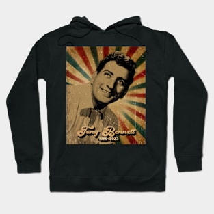 Keep Smile Tony Bennett - Photo Vintage Retro Look Fan Design Hoodie